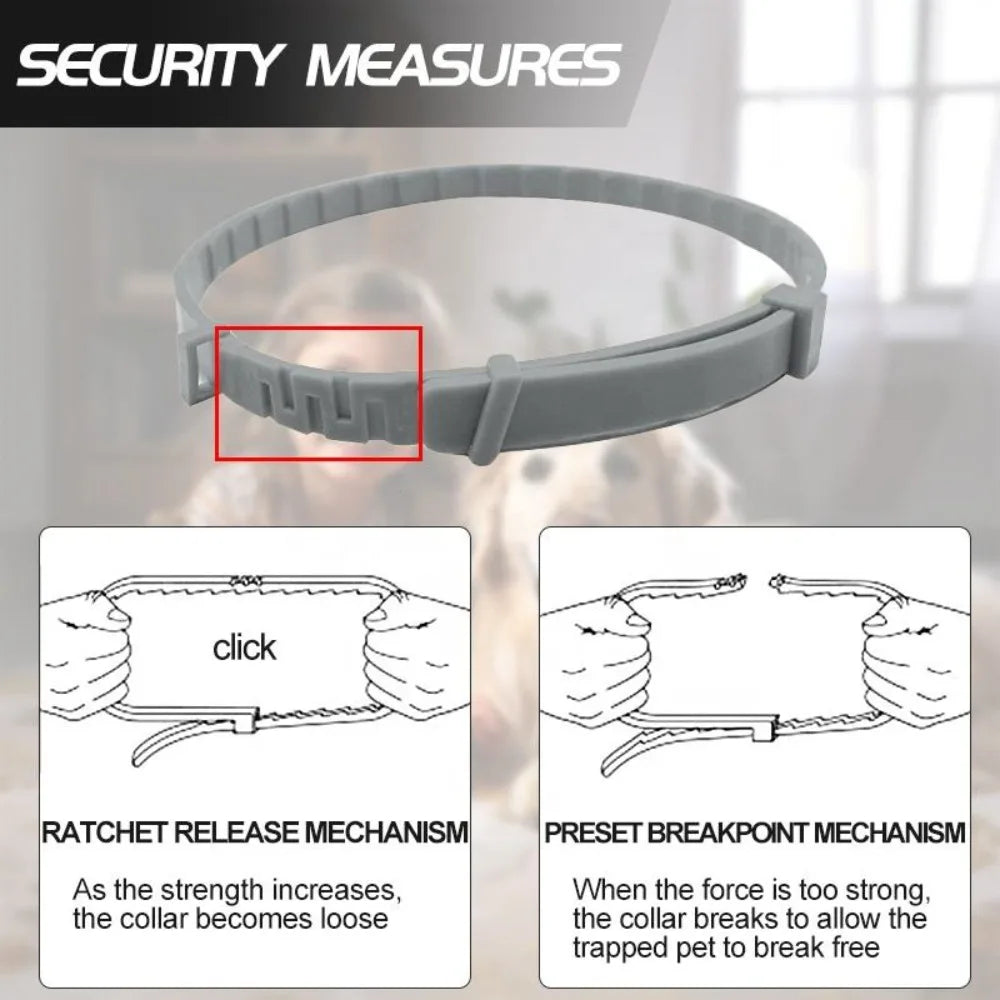 Pet Calming Collar For Cats Dogs Adjustable Anxiety Pheromone Reducing Pet Collar Lasting Natural Calm Relax Soothing Collars