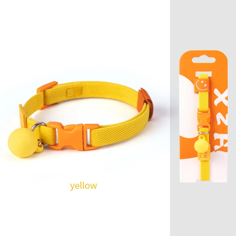 High elasticity Cats Bells Collars Adjustable Dog Leash Pet Collar for Cats and Small Dogs Pet Supplies