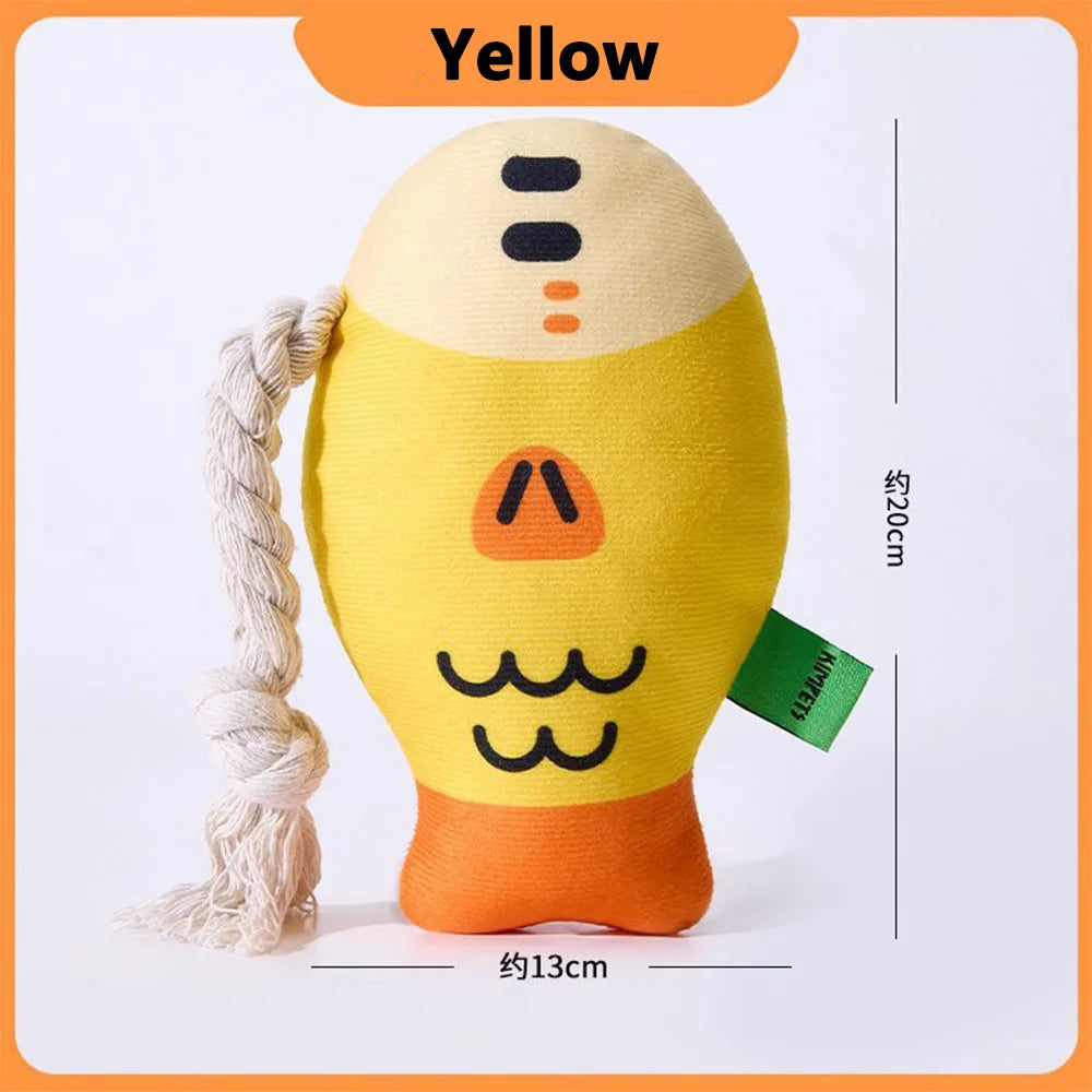 Dog Toys Indestructible Dog Sound Squeaky Toys Animals Shape Pet Soft Plush Chew Molar Training Toy Puppy Bite Teeth Dental Toys