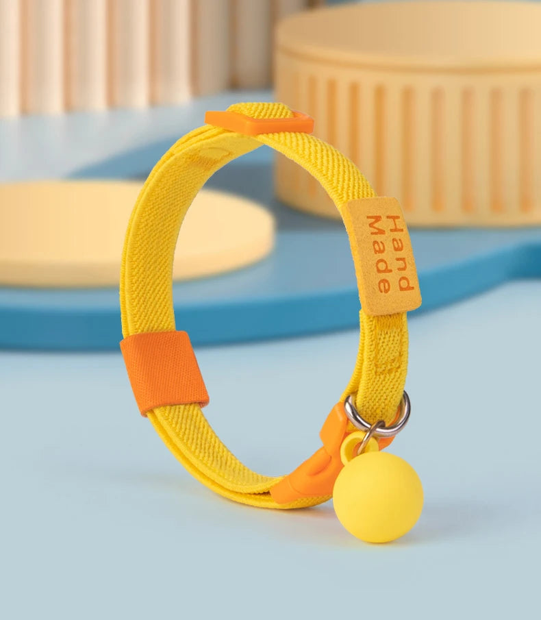 High elasticity Cats Bells Collars Adjustable Dog Leash Pet Collar for Cats and Small Dogs Pet Supplies