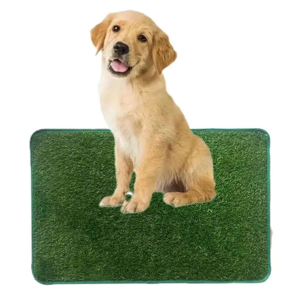 1pcs Pet Artificial Lawn Mat For Training Puppy Pee Indoor Outdoor Leak Proof Easy Clean Washable Non Slip Dogs Toilet Tray Tool