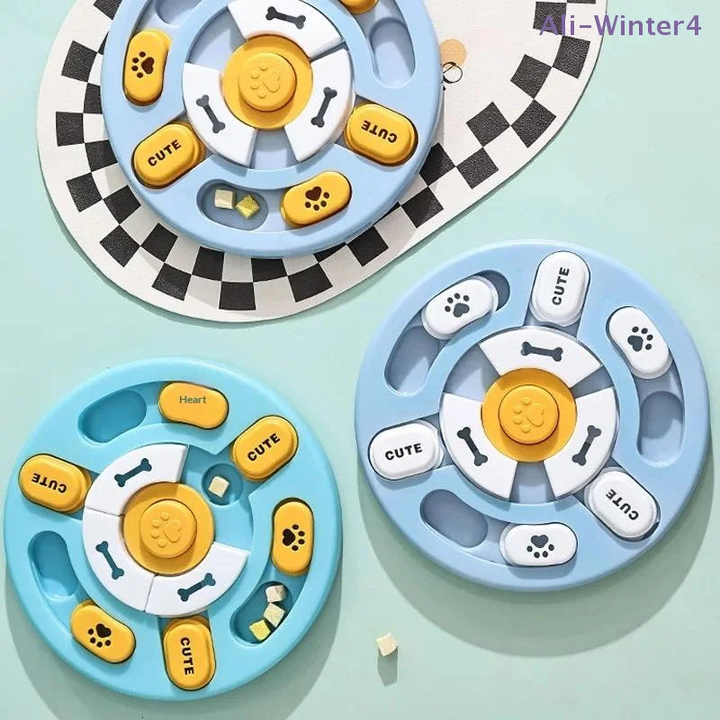 Pet Sound Educational Toys Dog Slow Food Basin Cat Dog Educational Toy To Relieve Boredom, Interactive Educational Feeding Toy