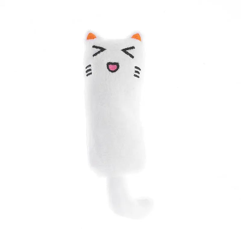 Cute Cat Toys Funny Interactive Plush Cat Toy Mini Teeth Grinding Catnip Toys Kitten Chewing Squeaky Toy Pets Accessories