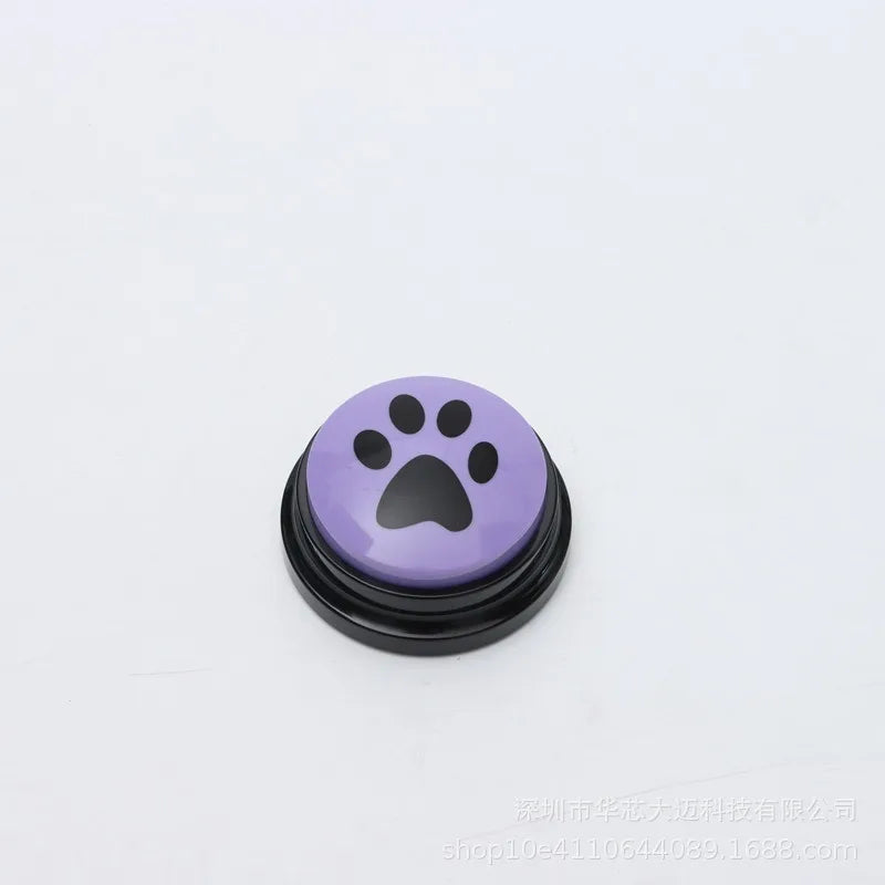 Pet Communication Button Dog Sound Box Training Talking Toys Long Lasting Battery Life Recording Speaker Squeeze Give Voice