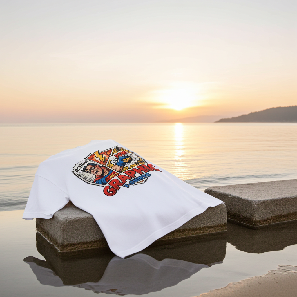 Action! POW Vintage Comic Pop Art T-Shirt
